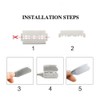 Professional Portable Hair Beard Shaver Folding Manual Shaver Face Grooming
