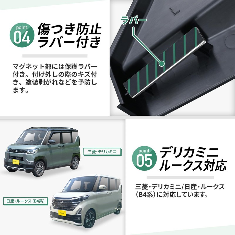 SEIWA DELICA MINI ROOX IMP308 Dedicated Design for Delica Mini