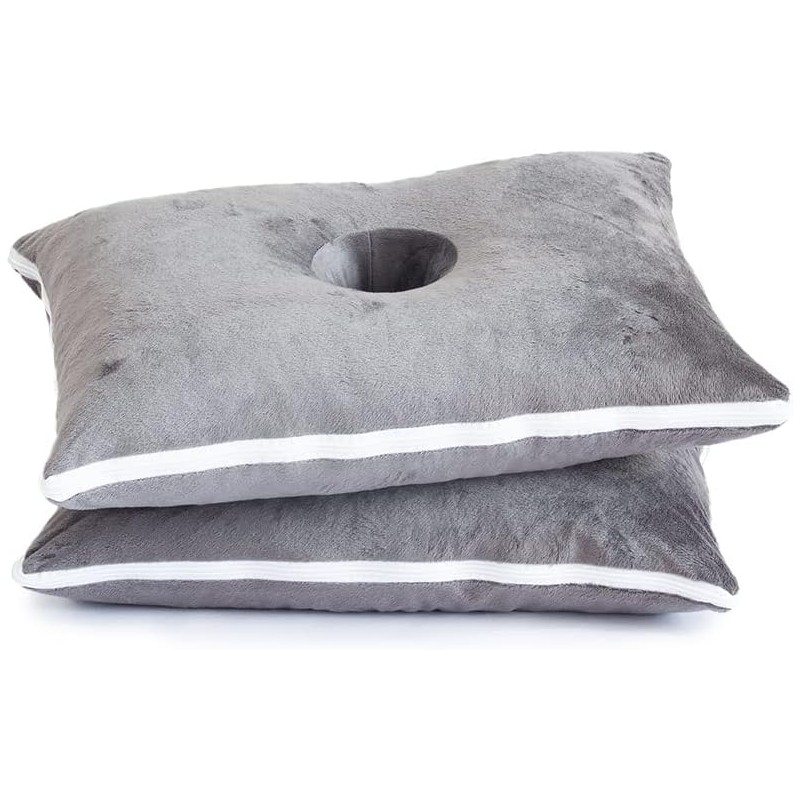 Ear Piercing Protection - Ear Pillow with Ear Hole for