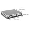 SUPVOX Aluminum Hard Case Briefcase Box Lockable Flight Case Portable