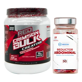 Creatina Monohidratada 1kg Redline + Reductor Abdominal Cáps