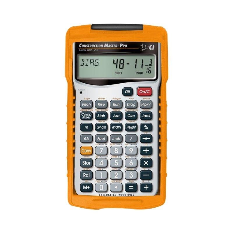 Calculated Industries Construction Master Pro Metric Conversion Dimensional Calculator 4065