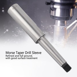 Morse Cone Drill Bushing High Speed Steel Extension Reducer Adapter Replacement for Lathe Mount MT2-Mt2