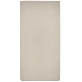 Meyco Home Basic Jersey Plain Fitted Sheet for 1 Person (Flat Sheet with Soft Jersey Quality, 100% Cotton, thanks to All-Round Elastic, Breathable, Dimensions: 90 x 200 cm), Sand