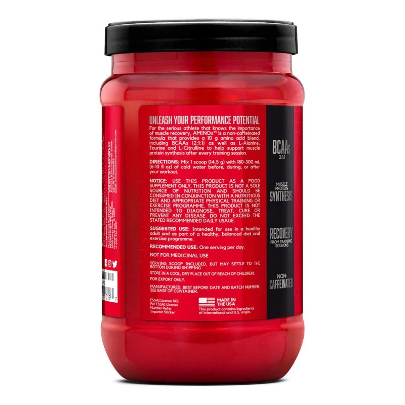Bsn Amino X 30 Servicios 435 Gr Aminoácidos Todos Los