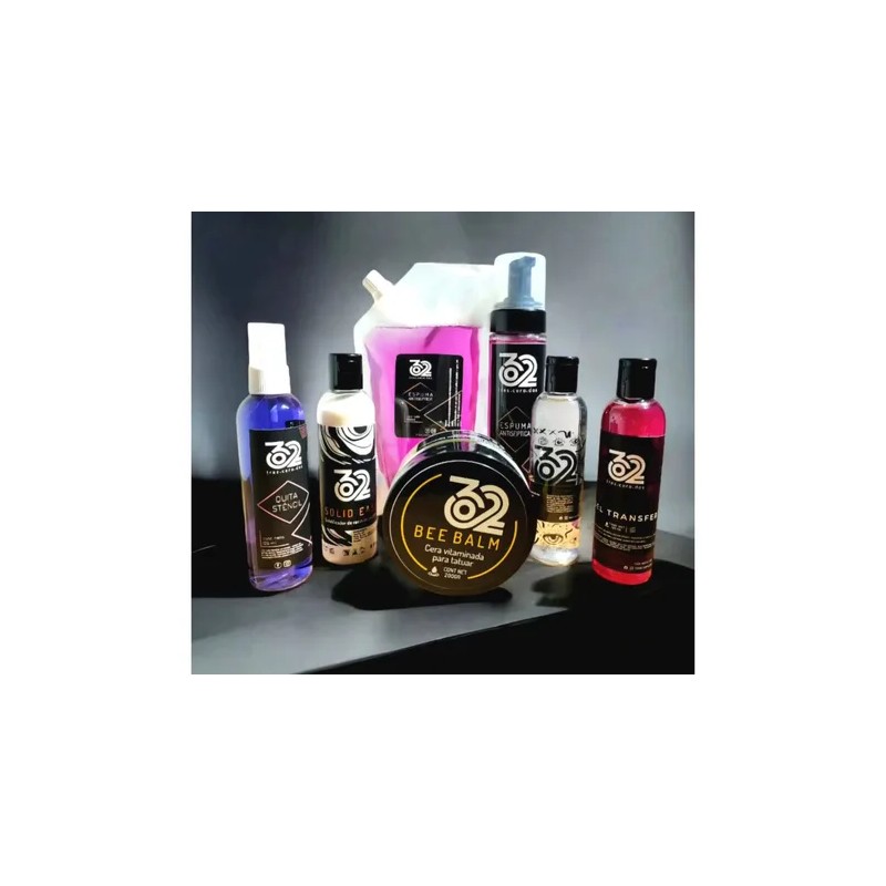 Espuma 302 100% Natural Limpiadora Tatuaje 250ml Refresca