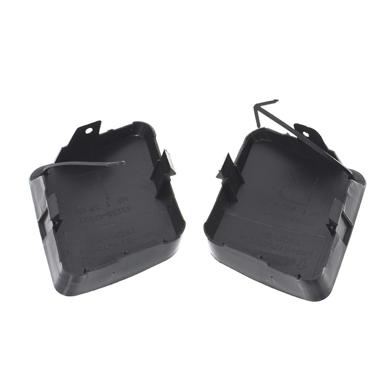 Pack of 2 Front Bumper Driver and Passenger Side Tow