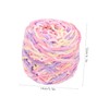 Tofficu 1Roll Multi Function Chunky Knitting Yarn Portable DIY Crochet