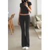 ZFLM Casual Workout Two Piece Outfits for Women Short Sleeve
