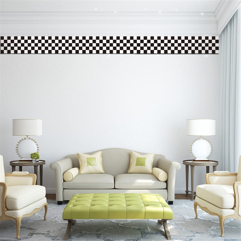 VisitRyl Peel and Stick Wallpaper Border Self-Adhesive Wall Border Sticker
