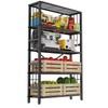 GIOTORENT 5-Wire Heavy-Duty Shelf, Standing Storage Shelves, Metal Shelving Unit