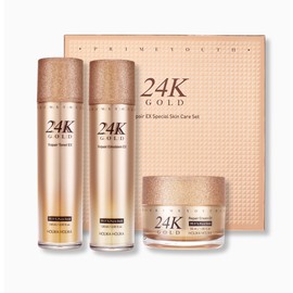 Holika Holika [Holika Holika] Prime Youth 24K Gold Repair EX Special Skincare 3-Piece Set (Toner 120ml, Emulsion 120ml, Cream 55ml)