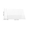 Operitacx 10pcs Plastic Table Number Holders Double-Sided Name Card Holders
