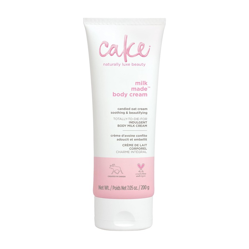 Cake Beauty Milk Made Indulgent Body Milk Cream, 7 Ounces