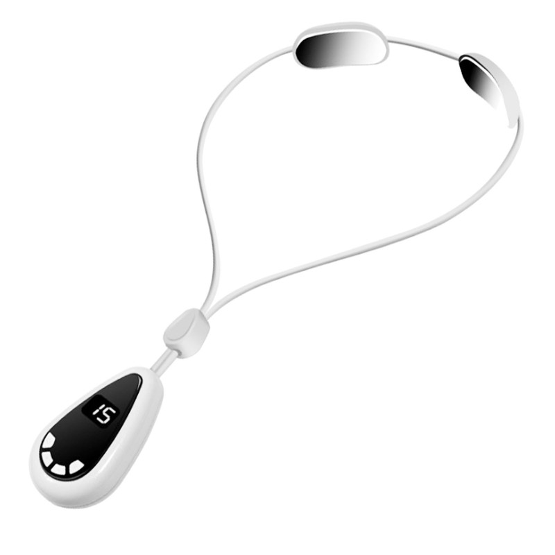 Smart Hanging Cervical Spine Massager Mini Portable Hot Compress Microcurrent