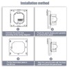 Smart Tuya WiFi Thermostat 16A Digital Programmable LCD Display Underfloor