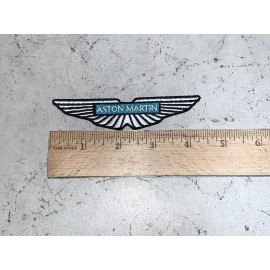 CUSTOM MADE Embroidered Aston Martin Patch Iron On or Sew on