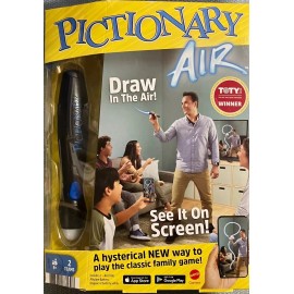 Mattel NEW Pictionary Air Game Sealed Draw in the air See it on Screen Pen