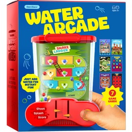 Dan&Darci Handheld Water Game for Kids - Retro Car Games - 4 Year Old Boy Gift - Road Trip Activities Essentials - Birthday Gifts for 3 4 5 6 7 8 9 Year Old - Vintage Girls & Boys Toys 4-6, 5-7, 6-8