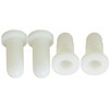 MySit 3 Inch Rubbermaid Cart Caster Replacement Wheels, Swivel Stem