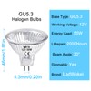 LedWekei GU5.3 Halogen MR16 12V 50W Dimmable 2700K Warm White
