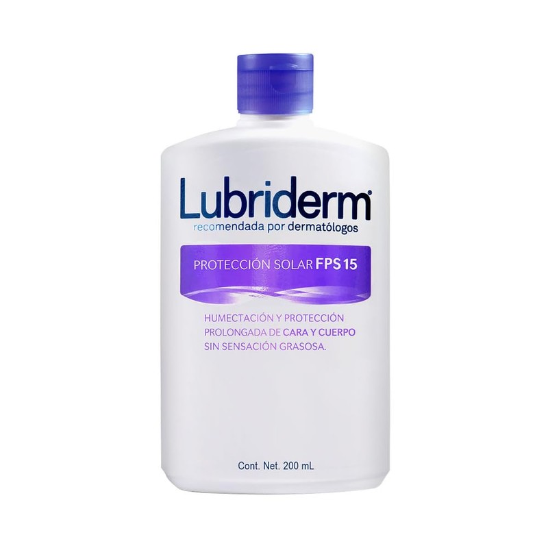 LUBRIDERM Crema Corporal Proteccion Solar Fps 15 200 ml