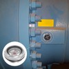 Air Compressor Oil Level Gauge Sight Glass Aluminum & Organic