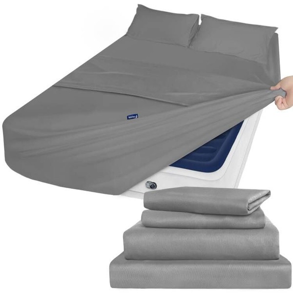Air Mattress Queen Sheet Set Deep Pocket Queen Sheets -