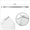 WedDecor 5Pcs Nose Bridge Strips Aluminium Bar 85mm Aluminum Strips