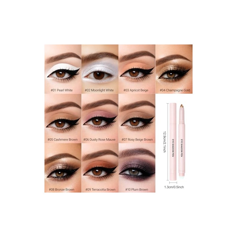 Erinde Sombra de ojos en Barra Matte, Larga Duración y