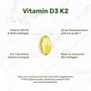 DEAL SUPPLEMENT Vitamin D3 5,000 IU + K2 MK7 Softgels,