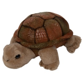 Teopet Emma Turtle Cuddly Toy 18 cm Large - Fluffy Plush Land Turtle - Very Soft - Realistic Plush Toy Made from Sustainable Materials - Stuffed Toy Gift for Babies, Children
