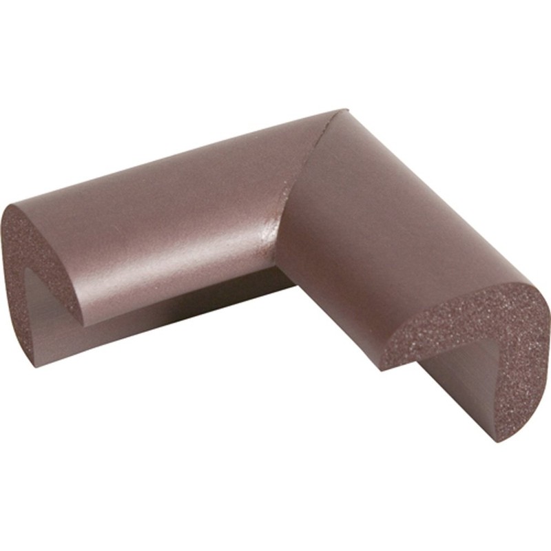 TRUSCO(トラスコ) 安心クッション コーナー用 小 ブラウン TAC-30