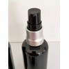 Meliars Dispensador 30 Ml Negro Cristal Bomba Aluminio (10 Piezas)