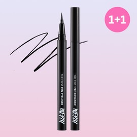 MERZY [1+1][Merge] Smudge-free The First Pen Eyeliner (0.5g) Oreo / [1+1][머지] 번짐없는 더 퍼스트 펜 아이라이너 (0.5g) 오레오