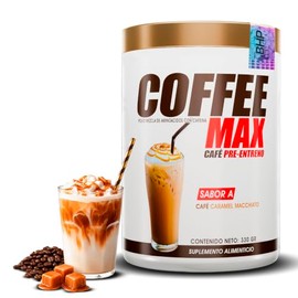 BHP NUTRITION- Coffee Max, café pre entreno (caramel macciato)                                                                                        