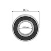 sourcing map Z2 Deep Groove Ball Bearings 10 x 22