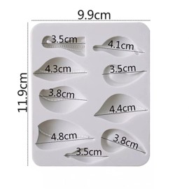 Unbranded Decor Mould Fondant Silicone Mold for Clay Polymer Resin Decoration Mould #4