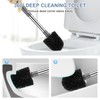 SetSail Toilet Brush and Holder 2 Pack, Self Closing Lid