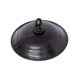 RCH Hardware CN-BR05-152 Brass Round Ceiling Canopy, 6 Inch, Oil Bronzed Black