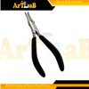 German Stainles Steel Black Grip Handle Nosepad Applying Pliers -
