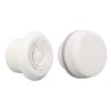 RV Mini Vent Fan White Round Noiseless Compression Resistant Vent