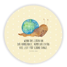 Mr. & Mrs. Panda Round Magnet Snail Sir Gift, Animal Motifs, Funny Sayings, Fridge Magnet, Animals, Fridge Decoration, Motif Magnets