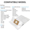 4 Pack Premium Central Vacuum Bags Compatible with Nuera Filtre