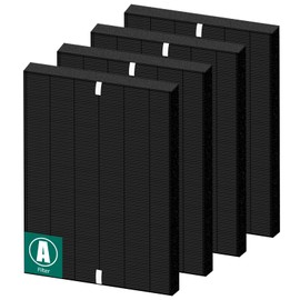 APPLIANCEMATES C535 HEPA Replacement Filter A Size 21 - Compatible with Winix Plasmawave C535 5300 5300-2 6300 6300-2 P300 Air Purifier(Black)