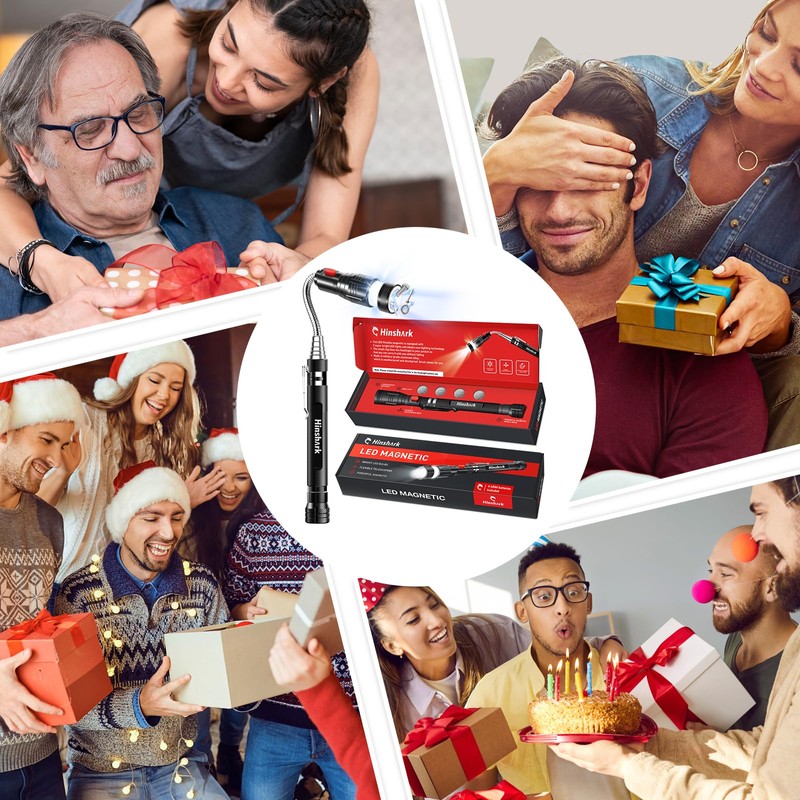 Gifts for Men, Extendable Telescoping Magnetic Pickup Tools, Anniversary Birthday