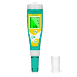 UIUZMAR Pool Salt pH Tester Upgrade pH and ORP Meter Accurate Consistent Pool Water for pH, Salinity, ORP, TDS, EC, Temp Tester pH PPM and EC Tester for Hydroponics, Aquariums, Pool, Spa