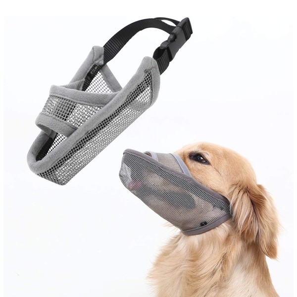 Crazy Felix Nylon Dog Muzzle for Small Medium Large Dogs,