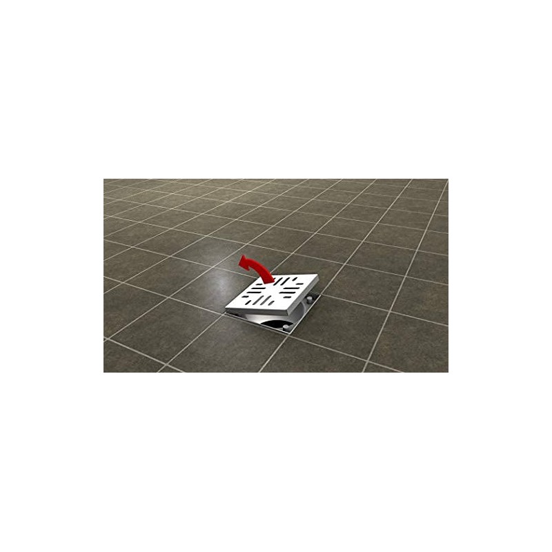 Bonomini 6229AR90B4 Valvola Meccanica di Non Ritorno Anti-Odore, Grigio/Verde
