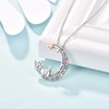 TANGPOET Sister Gifts from Sister 925 Sterling Silver Sister Pendant
